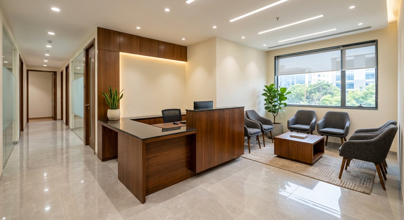 Vaidhya Group head office reception, Mandsaur